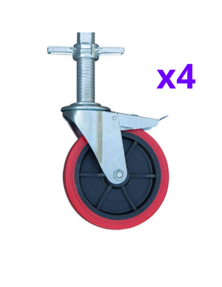 Andaime móvel tipo torre 135x250x1220 m | ECO LINE