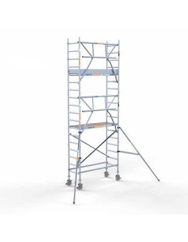 Andaime móvel tipo torre 75x190x620 m - PRO SAFE