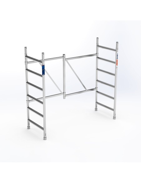 Andaime dobrável de 75 cm com 6 degraus | XTREM