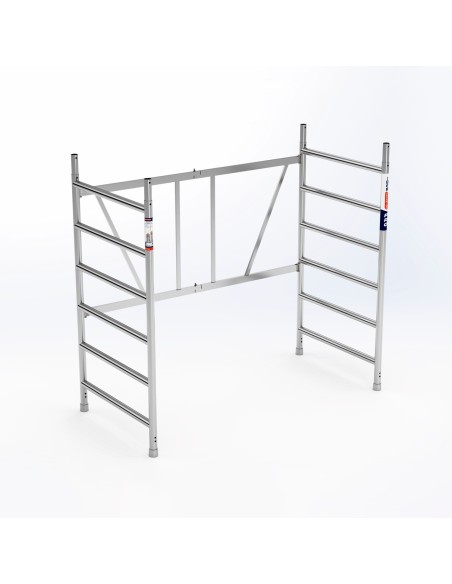 Unidad plegable para andamios de 90 cm y 6 peldaños