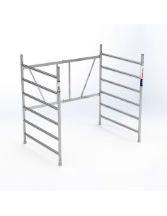Unidad plegable para andamios de 135 cm y 6 peldaños