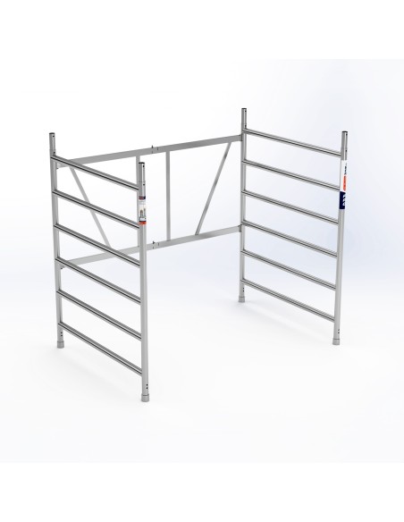 Unidad plegable para andamios de 135 cm y 6 peldaños