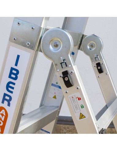 Escada Multidegraus 3 em 1 - 9 Degraus | IBERANDAMIOS