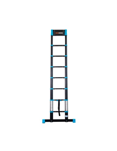 Escalera telescópica Black and Blue de 3,8 m – 13 peldaños | IBEREANDAMIOS