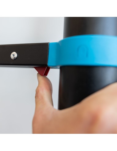 Escada Telescópica Preta e Azul de 3,8 m – 13 Degraus | IBERANDAMIOS