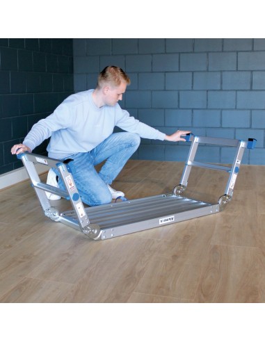 Plataforma de trabalho rebatível X-STEP 148 x 51 x 47 cm