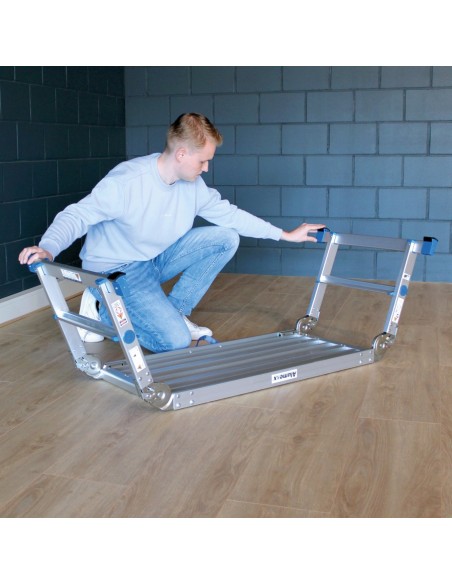 Plataforma de trabajo X-STEP plegable 148 x 51 x 47 cm