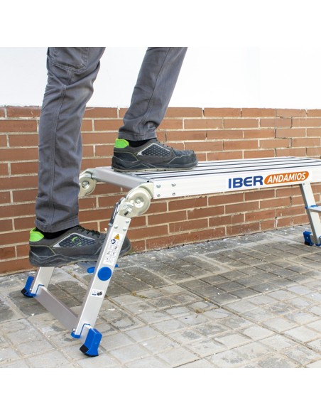 Plataforma de trabajo X-STEP plegable 148 x 51 x 47 cm