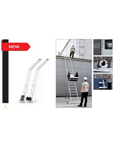 Elevador de escadas elétrico para transporte de materiais de construção