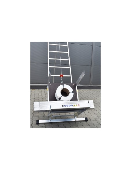 Elevador de escalera eléctrico para transportar materiales de construcción