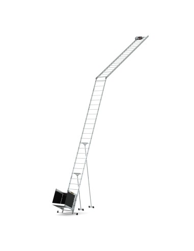 Elevador de escadas elétrico para transporte de materiais de construção