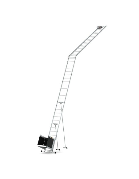 Elevador de escadas elétrico para transporte de materiais de construção