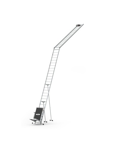 Elevador de escalera eléctrico para transportar paneles solares