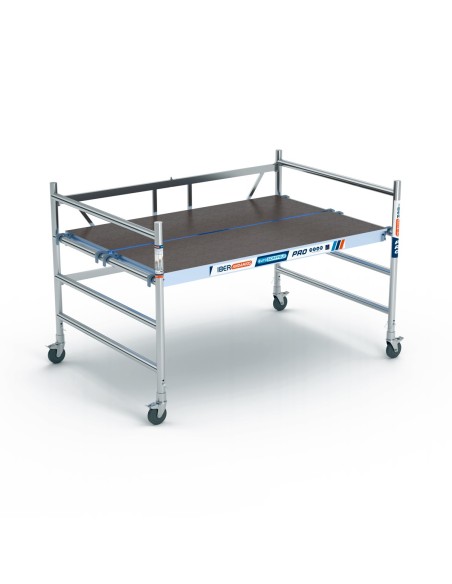 Andaime dobrável em alumínio READY 135x190 - 3 m de altura de trabalho