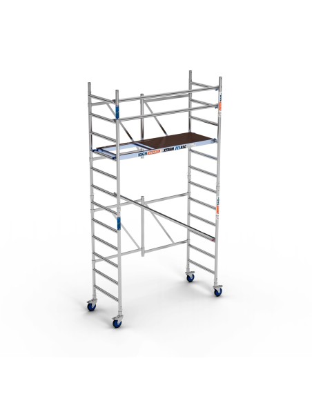 Andamio Plegable de aluminio 75x190 4,70m altura trabajo - XTREM