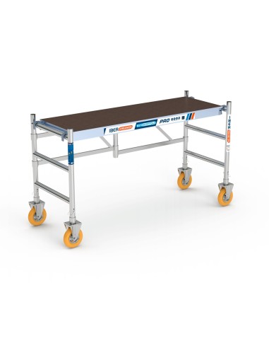 Andaime dobrável READY com rodas de jardim - 75x190 e 3 m AT