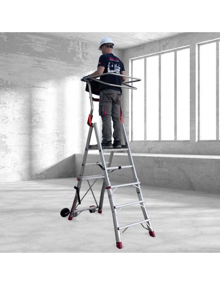 Escalera de aluminio plegable PLS-C5 - Faraone