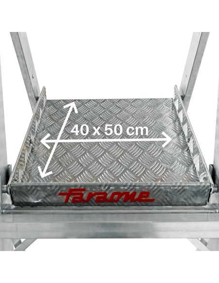 Escalera de aluminio plegable PLS-C5 - Faraone