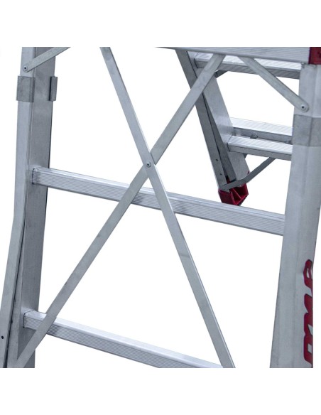 Escalera de aluminio plegable PLS-C5 - Faraone