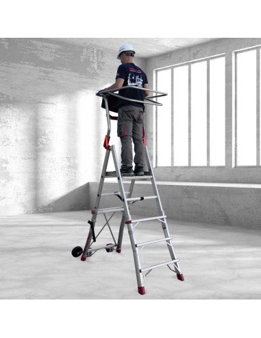 Escalera de aluminio plegable PLS-C3 - Faraone