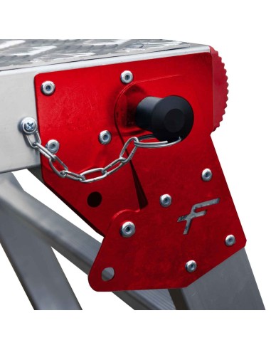 Plataforma dobrável profissional PLAF4 com 4 degraus - FARAONE