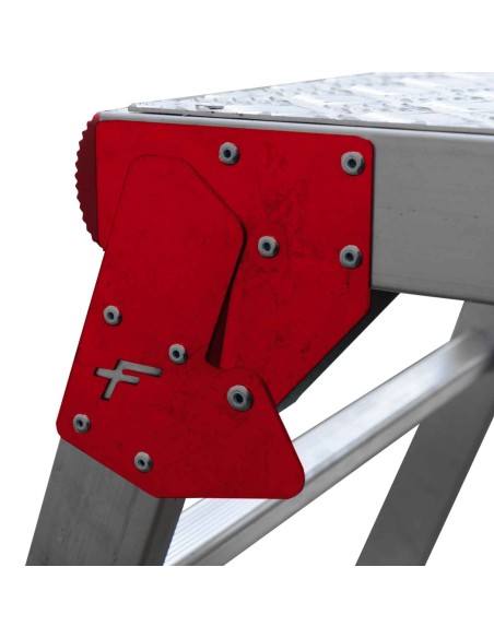 Plataforma profesional plegable PLAF4 de 4 peldaños -  FARAONE