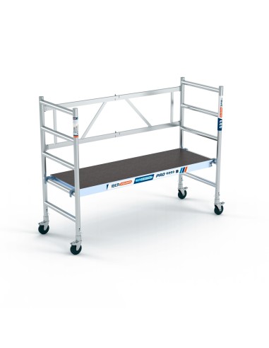 Andaime dobrável em alumínio EVO 75x190 - 3 m de altura de trabalho