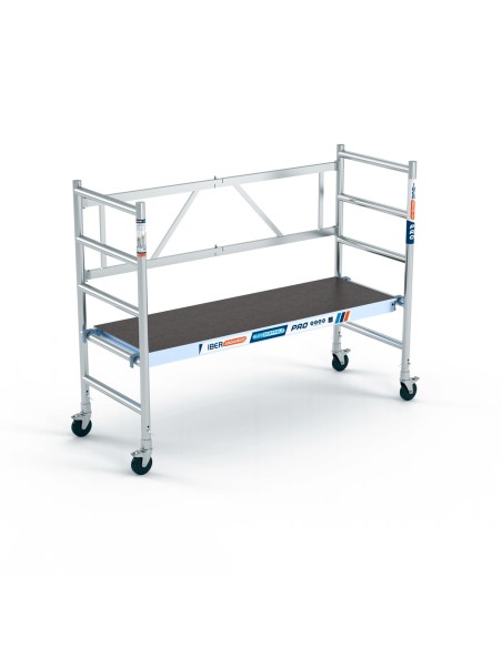 Andaime dobrável em alumínio EVO 75x190 - 3 m de altura de trabalho