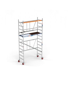 Andamio plegable de aluminio 75x190 - 4,70 m Altura de trabajo