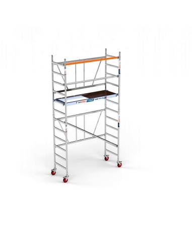 Andamio plegable de aluminio 75x190 - 4,70 m Altura de trabajo