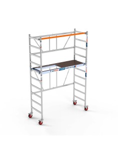 Andamio plegable de aluminio 75x190 - 3,85 m Altura de trabajo