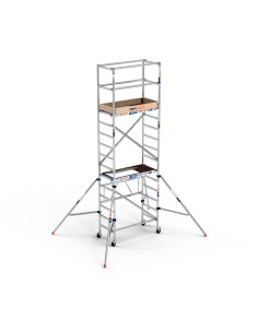 Andamio plegable 75x150 5,5m altura de trabajo con trampilla – COMPACT Módulo 1+2+3