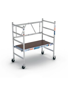 Andamio plegable 75x150 3m altura de trabajo sin trampilla – COMPACT Módulo 1