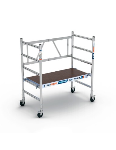 Andaime rebatível 75x150 3m de altura de trabalho sem portinhola –  COMPACT Módulo 1