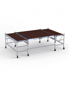 Andamio de aluminio multiplataforma READY 190x340 - 3 m altura de trabajo