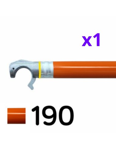 Andamio plegable de aluminio 135x190 - 4,70 m Altura de trabajo con rodapiés