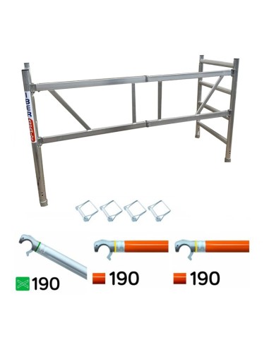 Módulo expansível 75x190 de 3m a 3,85m-A