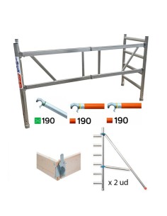 Módulo ampliable 75x190 de 3m a 3,85m-B