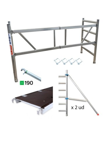 Módulo expansível 75x190 de 4,70m a 5,70m