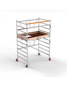 Andamio plegable 135x190 - 3,85 m con y sin trampilla y barras