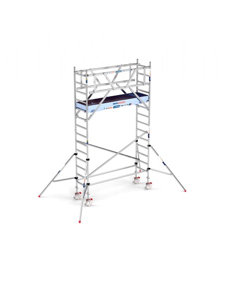 Andaime móvel tipo torre 75x250x520 m - PRO DOBLE SAFE