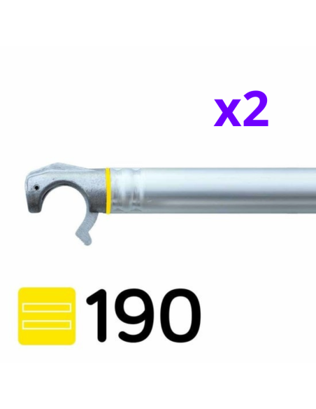 Andaime móvel tipo torre 135x190x520 m | ECO LINE