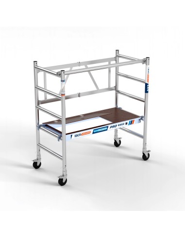 Andaime dobrável 75x150 3m sem portinhola – EASY COMPACT M.1