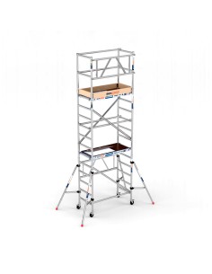 Andamio plegable 75x150 5,5m altura de trabajo – EASY COMPACT Módulo 1+2+3