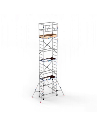 Andaime dobrável 75x150 7,5m – EASY COMPACT M.1+2+3+3