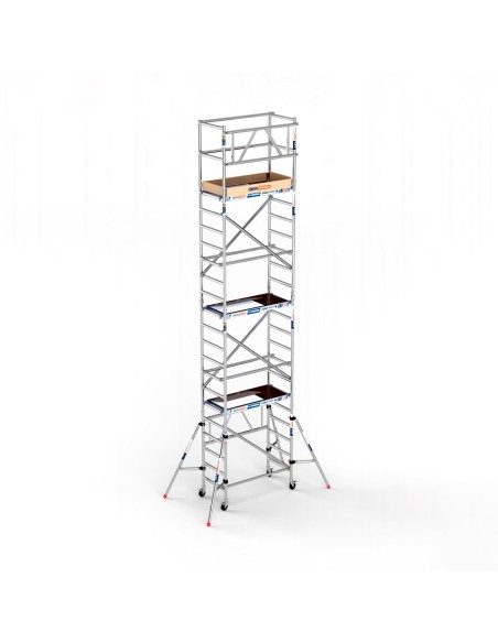 Andaime dobrável 75x150 7,5m – EASY COMPACT M.1+2+3+3