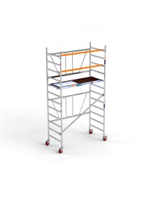 Andamio plegable de aluminio 90x190 - 4,70 m Altura de trabajo
