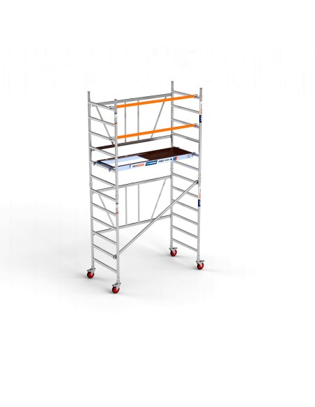 Andamio plegable de aluminio 90x190 - 4,70 m Altura de trabajo