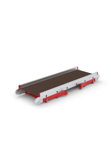 Plataforma de aluminio profesional Dual Teles con 1 barandilla 2+1 pel