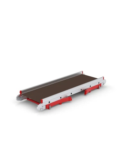 Plataforma de aluminio profesional Dual Teles con 1 barandilla 2+1 pel